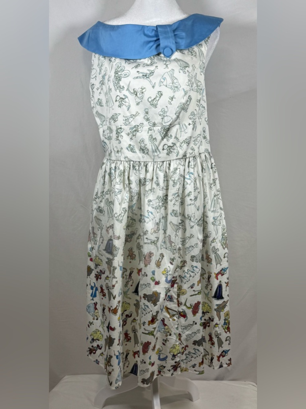 NWT Disney Parks sleeveless Disney character Ink and Paint dress 3X(No belt) - Picture 3 of 13